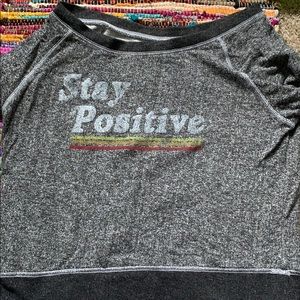 Off the shoulder sweater